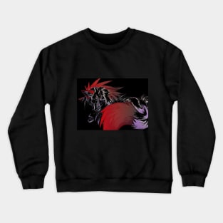 Angry Wolf Crewneck Sweatshirt